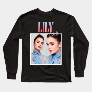 Lily Collins Long Sleeve T-Shirt